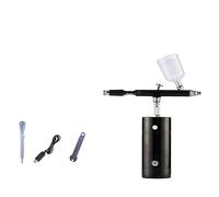 Nail art pistola a spruzzo gradiente vernice spray aerografo pennarello macchia colore torta colorazione verniciatura a pittura di bellezza for unghie Controllo Preciso(Red set (0.3))