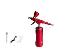 Nail art pistola a spruzzo gradiente vernice spray aerografo pennarello macchia colore torta colorazione verniciatura a pittura di bellezza for unghie Controllo Preciso(Red set (0.3 nib))