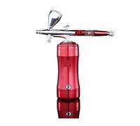 Nail art pistola a spruzzo gradiente vernice spray aerografo pennarello macchia colore torta colorazione verniciatura a pittura di bellezza for unghie Controllo Preciso(Red set)