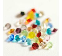 Nail Art, strass in vetro verde scuro a punta, 1,1 mm, per manicure fai da te, mini strass, 1440 pezzi, colori misti
