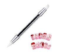 Nail Brush - Head Chrome Powder, Manicure Carving Pen Nail Decoration Tool, Applicator And Dotting Pen For Nails Art Design, For Chrome Powder Gradient Drawing Dotting DIY Salon Art Tools