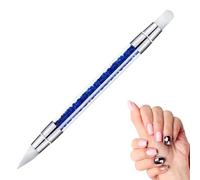 Nail Brush - Head Chrome Powder, Manicure Carving Pen Nail Decoration Tool, Applicator And Dotting Pen For Nails Art Design, For Chrome Powder Gradient Drawing Dotting DIY Salon Art Tools