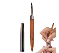 Nail Brushes For - Nails Dotting Tools Set, Sandalwood Nails Design Brushes Foor Thin Detail Fine Drawing DIY Manicure Kit For Home Use Professional Naill Salon Acrylic Gel Painting Decoratio