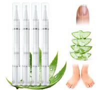 Nail Care Pen, penna per la cura delle unghie con olio dell'albero del tè, vitamina E e aloe vera, per unghie e unghie curate (4 pezzi)