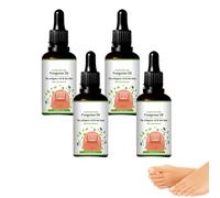 Nail Care Serum, Nutriishing Nail Strengthener and Growth Support for Damaged Nails, Moisturizing Nail & Cuticle Oil with Vitamin E & Natural Plant Extracts, Nail Growth Oil (4 pezzi)
