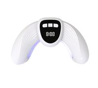 Nail Curing Light, UV Light for Gel Nails, Portable and Quick Dryer, Sturdy Fast Drying Tool, Perfect for Travel, At-Home or Work Spa, and Camping Use, White