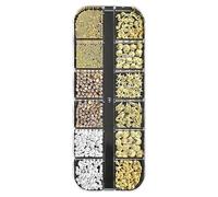 Nail Decorations Sea, Theme 3D Nail Decorations Set, Long Lasting Rhinestone Manicure Accessories for Wedding Party Girls Daily Styling Holiday Travel Beginner for Home Salon Use 5 x 13 cm