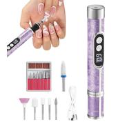 Nail Drill Kits - Low Noise Professional | Electric Portable Nail Drill Kit For Home Salon Travel Outdoor Women Men Beginners