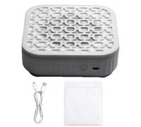 Nail Dust Collector - Portable Duster Extractor With Filter | Powerful Rechargeable Vacuum Electric Suction Quiet Machine | 2 Modes 5500RPM For Beginner Gel Pedicures Salon Home Cleaning
