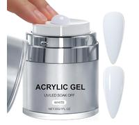 Nail Extension Gel, Nail Strengthener, Manicure Builder, Portable Lightweight Professional Hardener, 30g Sturdy Sculpting Procedure for Women Girls Beginners Salon Use