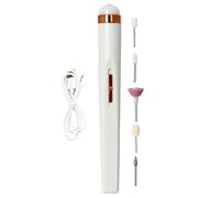 Nail File Electric, Professional Portable Grinder, 15x8x2cm, Ricaricabile Manicure Pedicure Tool, Ergonomic Nail Filer Machine, High Speed Lucidatura Kit per casa, soggiorno, viaggio