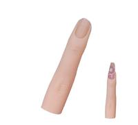 Nail Finger Practice | Soft Silicone Manicure Practice Fingers - Nail Practic Fingers Hand, Fake Nails Finger Flessibile Guarnizioni per Manicure AccessoriesManicure Silicone Practices Fingerss Model
