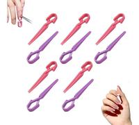 Nail Finger Protector - Anti-slip Clip Protector,10-Pack Art Guard, Multifunctional Polishing Accessories For Safe Application, Nail Care Tools For Painting, Manicure(A)