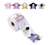 Nail Forms - 300 Pieces Long Length Strong Adhesion Reusable Stickers | Gel Nail Extension Guides For DIY Manicure Home Salon Women Beginners Practice Learning Use