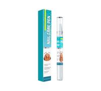 Nail FoZ356 - Penna per unghie spesse e morbide, 3 ml, colore bianco, 12,5 x 1,5 cm