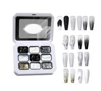 Nail Gel Paint Palette - 9-Grid Layout Gradient Manicure - 3d Molding Gels For Nails | For Home Salon Beginners Wedding Gathering Beach Travel Dating Commuting