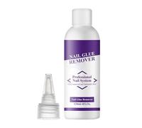 Nail Glue Remover, False Nail Dissolver Liquid, 120ml Fast Acting Solution for Girls Professionals, Gentle Manicure Extraction Tool Holiday Travel Events Cosmetic Salon Cleaning Formula
