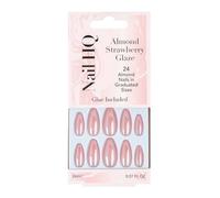 Nail HQ Almond Strawberry Glaze Nails