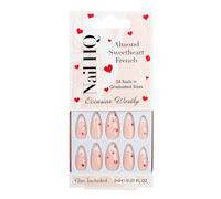 Nail HQ Almond Sweetheart French Nails (24 Pieces)