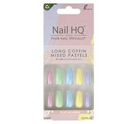 Nail HQ Chiodi di pastelli misti della bara lunga