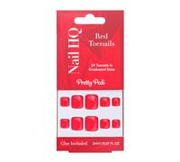 Nail HQ Red Toenails (24 Pieces)