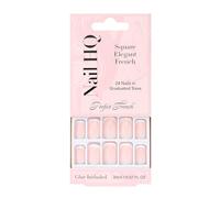 Nail HQ Square Elegant French Tip Nails