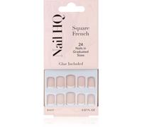 Nail HQ Square French Unghie finte 24 pz