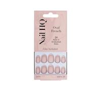 Nail HQ Oval French Unghie finte 24 pz