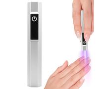 Nail Lamp, Wireless Flash Lamp with LED Display, 2 Timing Modes, Portable UV Nail Dryer, Manicure Device for Beginners, Fast Drying Hand Beauty Tool for Gel Polish