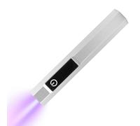 Nail Lamp, wireless nail lamp, Portable Manicure Device, Hand Beauty Supplies, for Beginners,4.53x0.79x0.79 inches,aluminum alloy, 230mAh, Black And White