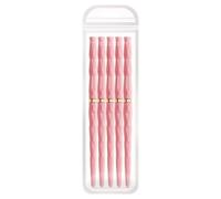 Nail Liner Brush, Fine Tip Nail Detail Brush Set, 5 Pieces (7/9/11/15/25mm), UV Gel Polish Painting Tools, Perfect for Long Lines, Thin Details, Art Design