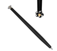 Nail Magnet - ABS Silver Plating, 3D Cat-Eye Nail Paint Pen Double Head | Long-Lasting Portable Manicure Tool Magnetic Stick For Women, Girls, Salon, Home, Travel, Birthday Gift