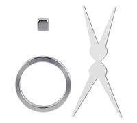 Nail Magnet Ring Tool, Multifunctional Manicure Accessory, Magnetic Effect Creator for Gel Designs, Ergonomic Wearable Ring with Strong Magnet, Styling Essential, DIY Salon Tool