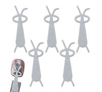 Nail Magnet, Strong Nail Magnets, 0.94 Inches Portable Compact Manicure Tool Wand, Strong Suction Bunny Design for Salon Extension, Professional Suctions Nails Extensions