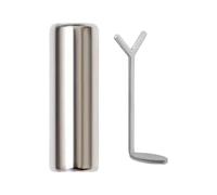Nail Magnet with Y Guide Attachment for Creating Kitten Eye Effects, Manicure Accessory Featuring Anti Slip Handle Easy Use at Home, Salon, Studio, Travel, and Dating Prep