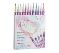Nail Markers - 12 Pieces Art Supplies, Drawing Pens