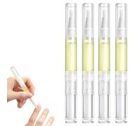 Nail Nutrient Oil Pens,Hydrating Soothing Cuticle Oil Pen for Nails Care,2ml Nail Growth Brighten Strengthener Cuticle Softener for Moisturizing Repairing Dryness Redness Peeling (Lemon)