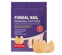Nail Patches for Toenail Repair, Nourishing Stickers to Damaged Brittle Nails, 21 pieces Softening & Strengthening Nail Care at Nighttime Use, Home Daily Routine Foot Spa Recovery Procedure