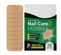 Nail Patches, Toenail Repairing Patches, 32 Pieces Breathable Soothing Tapes, Compact Protective Adhesive for Manicure Lovers Active Lifestyle Travelers Beauty Enthusiasts Home Use