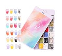 Nail Patting Gel - Smooth Pigmented Blend, Versatile Artistic Medium, Durable Fashion Color Set | Professional Salon Quality Varnish, Essential Beauty Modeling Compound for Home Design