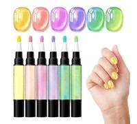 Nail Pens - 6 Piece Manicure Quick-Drying Tools For Beauty & Personal Care
