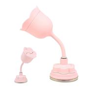 Nail Polish Holder, Anti-Spill Bottle Stand, 360° Rotating Suction Base, Secure Grip Design, Manicure Tool for Travel, Home, and Beauty Routines, 2.36x4.72 inches, Pink