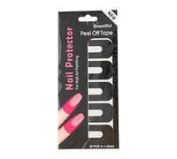 Nail Polish Protector For Fingers, Soft Elastic U-Shape Guards, Peel Off Nails Stickers For -Free Application, Essential Nail Tape For Manicures, Perfect For Home Use, 14.2x7cm