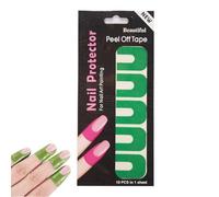 Nail Polish Protector For Fingers, Soft Elastic U-Shape Guards, Peel Off Nails Stickers For -Free Application, Essential Nail Tape For Manicures, Perfect For Home Use, 14.2x7cm