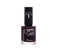 Nail Polish Rimmel London Super Gel Step1 12Ml Per Donna (Nail Polish) 064 Plum Pudding