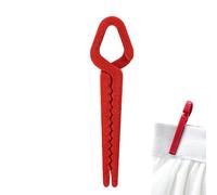 Nail Protector, Finger Clip, Red Ergonomic Design, Non Slip, Multifunctional Tool for Home Manicure, Salon Use, Travel Kits, Beauty Schools, Grooming Sets, Care, Indoor