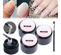Nail Repair Protection Gel, Nail Repair Kit for Split Natural Nail, Broken Nail Repair Kit for Natural Nails, Instant Nail Repair Protection Gel, Easy Quick Fix, Nail Repair Gel (3Pcs, one size)