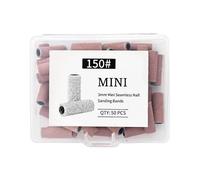 Nail Sanding Bands - 0,51 pollici Electric Nail File | Abrasive Sanding Bands - 50pcs Manicure Drill Ring with Storage Case for Salon Home Travel Nails Shaping and Smoothing