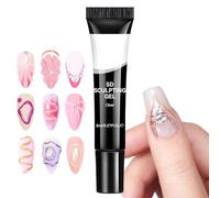Nail Sculpting Gel, Clear 5d Finger, Sculpting Molding Glue, Quick Dry Extension Formula, Creative Nails Builder for Beginner, Professional, Home, Salon, Wedding, Halloween, Christmas, Party