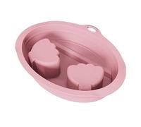Nail Soaking Bowl, Manicure Hand Basin, Ergonomic Silicone Tray, Comfortable Palm Fit, Lightweight Design, Easy to Clean Portable Compact Ideal for Spa Salon Travel Indoor Use